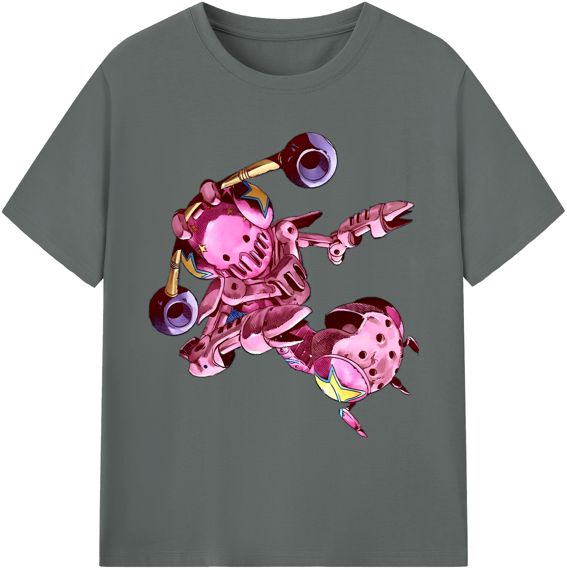 （画像用） ジョジョの奇妙な冒険 ジョナサン?ジョースター JoJo's Bizarre Adventure Jonathan Joestar 綿100％ メンズ半袖Tシャツ｜肌触りやわらか＆通気性